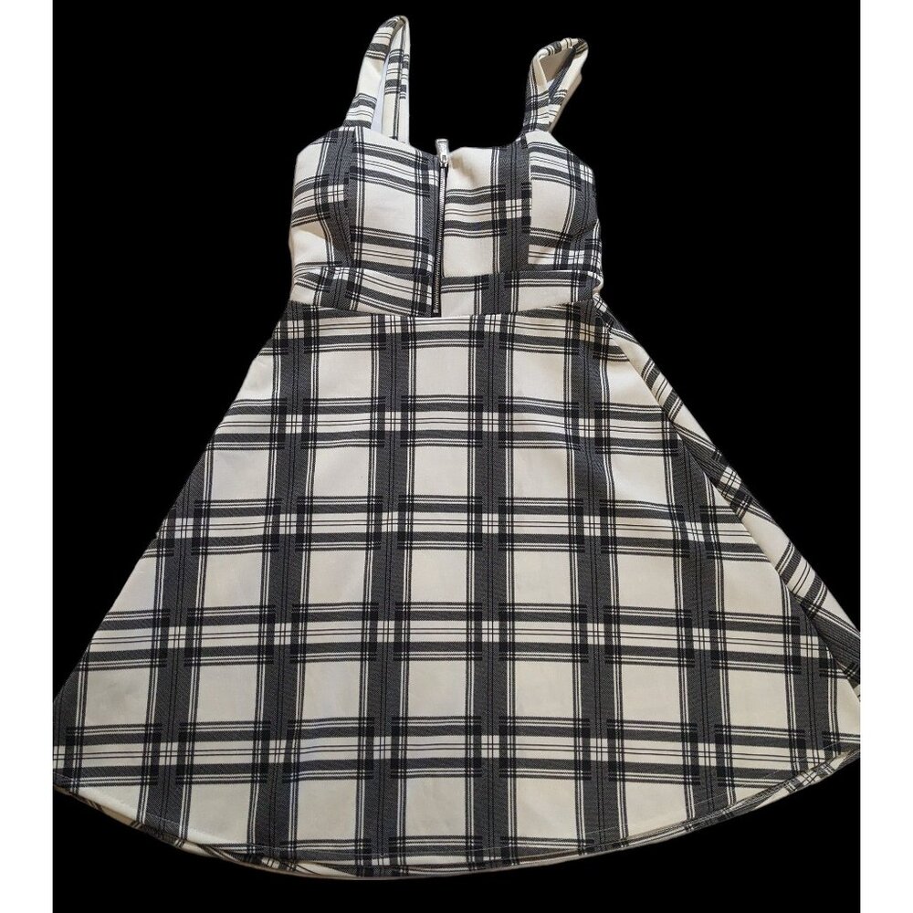Moda Italia Plaid Summer Dress